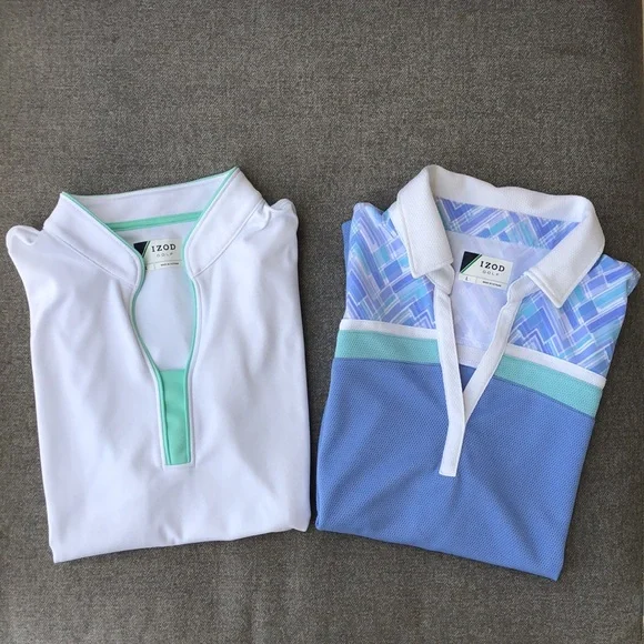 Like new! - IZOD Golf {BUNDLE} Athletic Short Sleeve & Sleeveless Tops - Picture 1 of 13